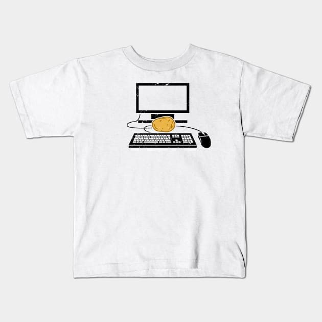 Tater PC - inverted Kids T-Shirt by CCDesign